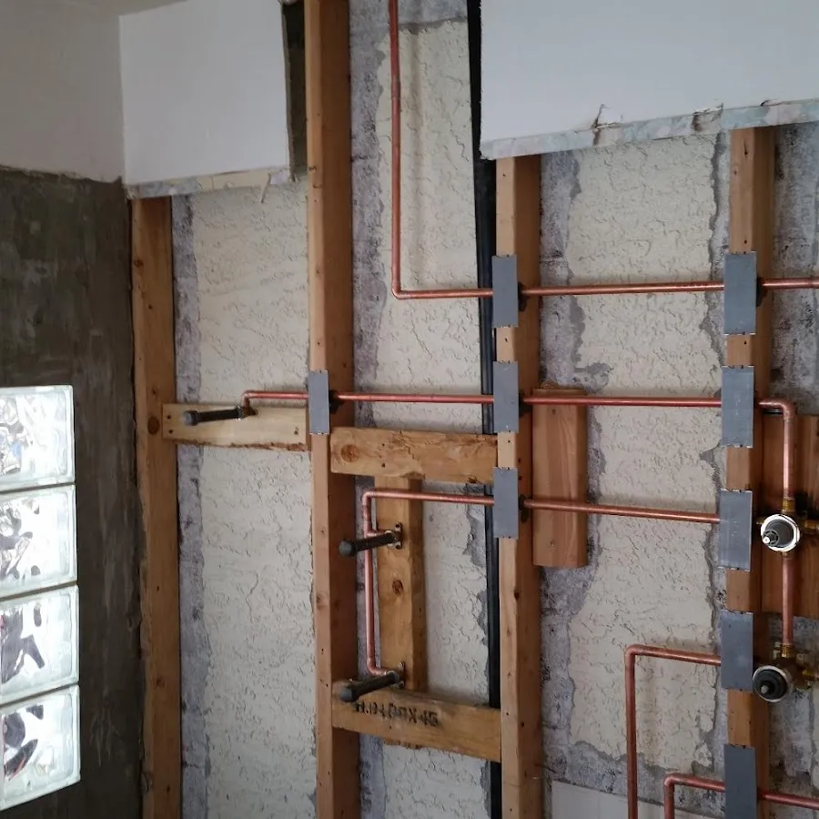 Copper pipe installation for Burst Pipe Repair in Wyandotte