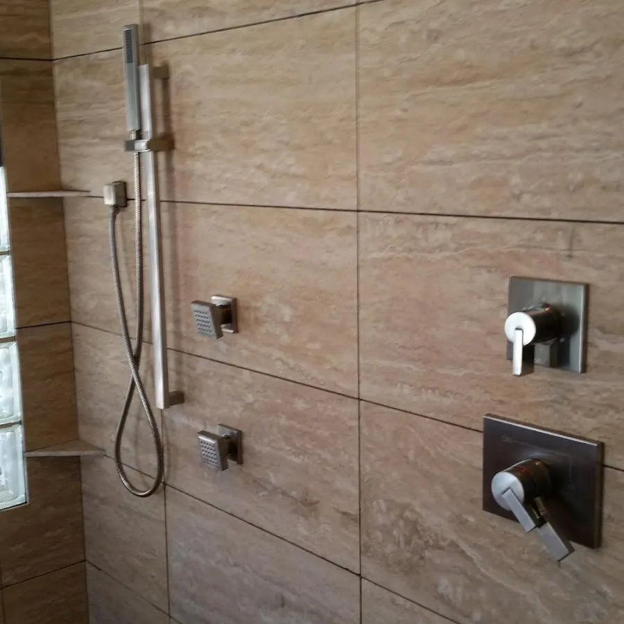 Shower fixture installation for Water Heater Replacement in Wyandotte